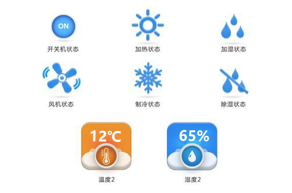 列間精密空調(diào)顯示畫(huà)面